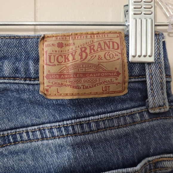 Lucky Brand Authentic Straight Crop Jeans Size 8/29 - Picture 9 of 12